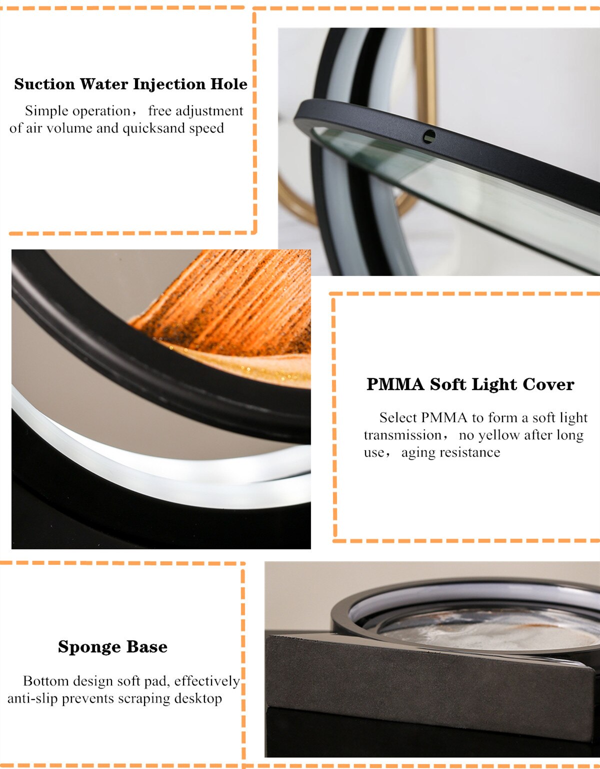 Beach Sandscape LED Lamp