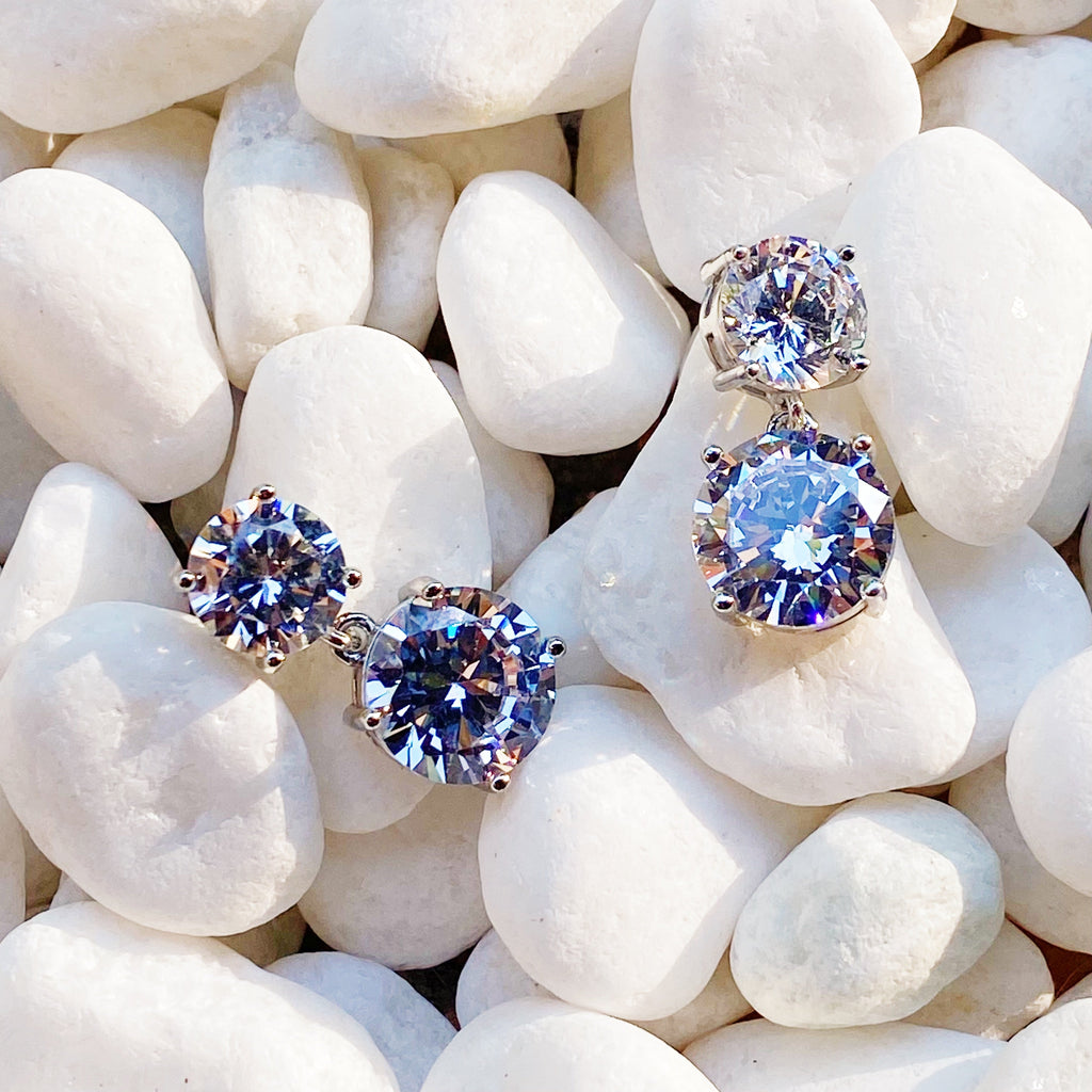 Ocean Mist Stud Earrings
