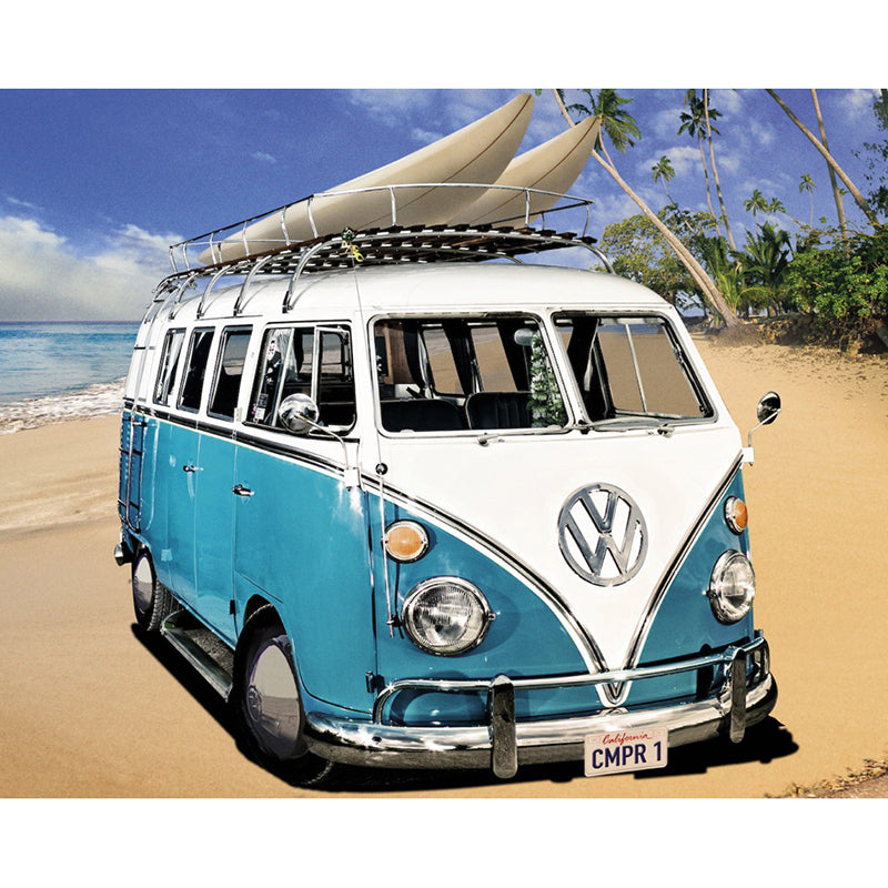 Embroidered Beach Volkswagen Diamond Painting Decor