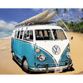 Embroidered Beach Volkswagen Diamond Painting Decor