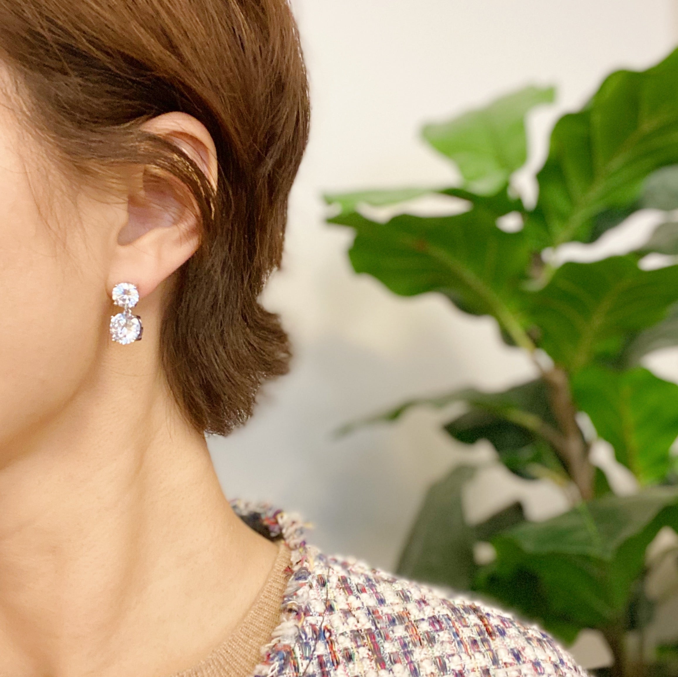 Ocean Mist Stud Earrings