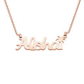 Aloha Script Necklace