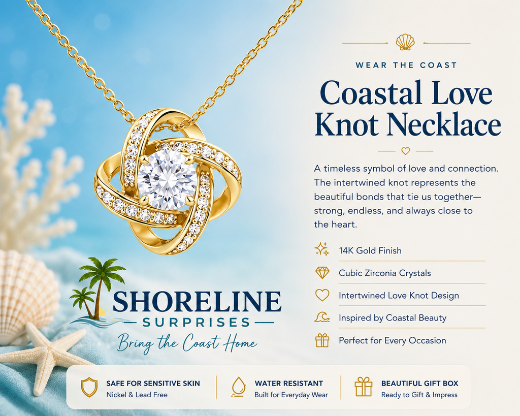Coastal Love Knot Necklace