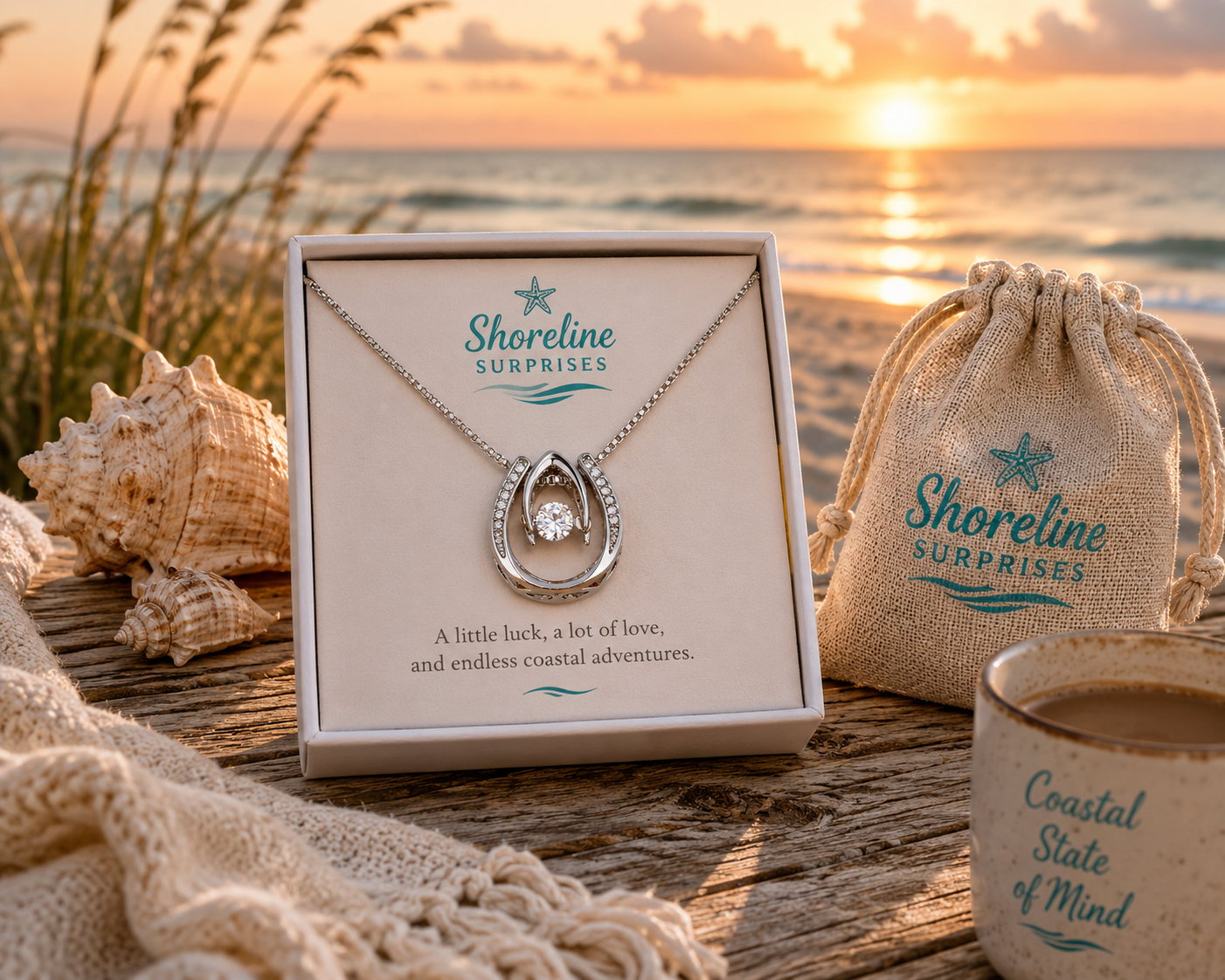 Lucky Horseshoe Necklace – product detail 6