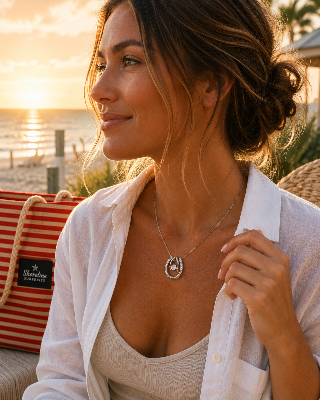 Lucky Horseshoe Necklace – product detail 2