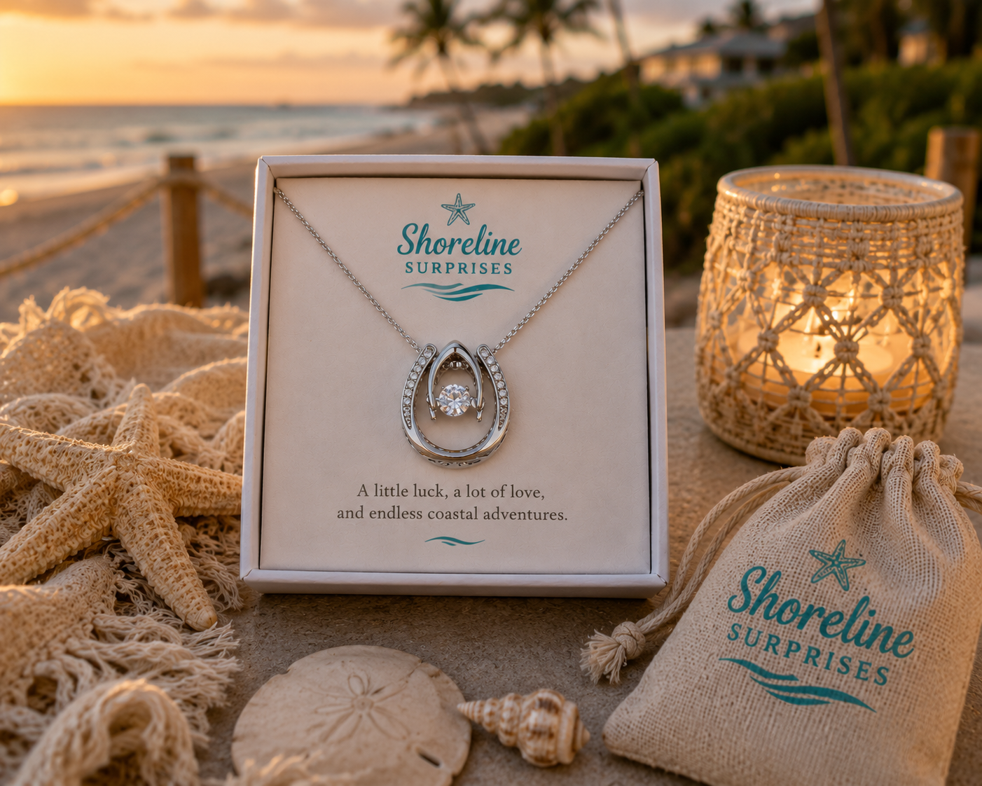 Lucky Horseshoe Necklace – featured product image