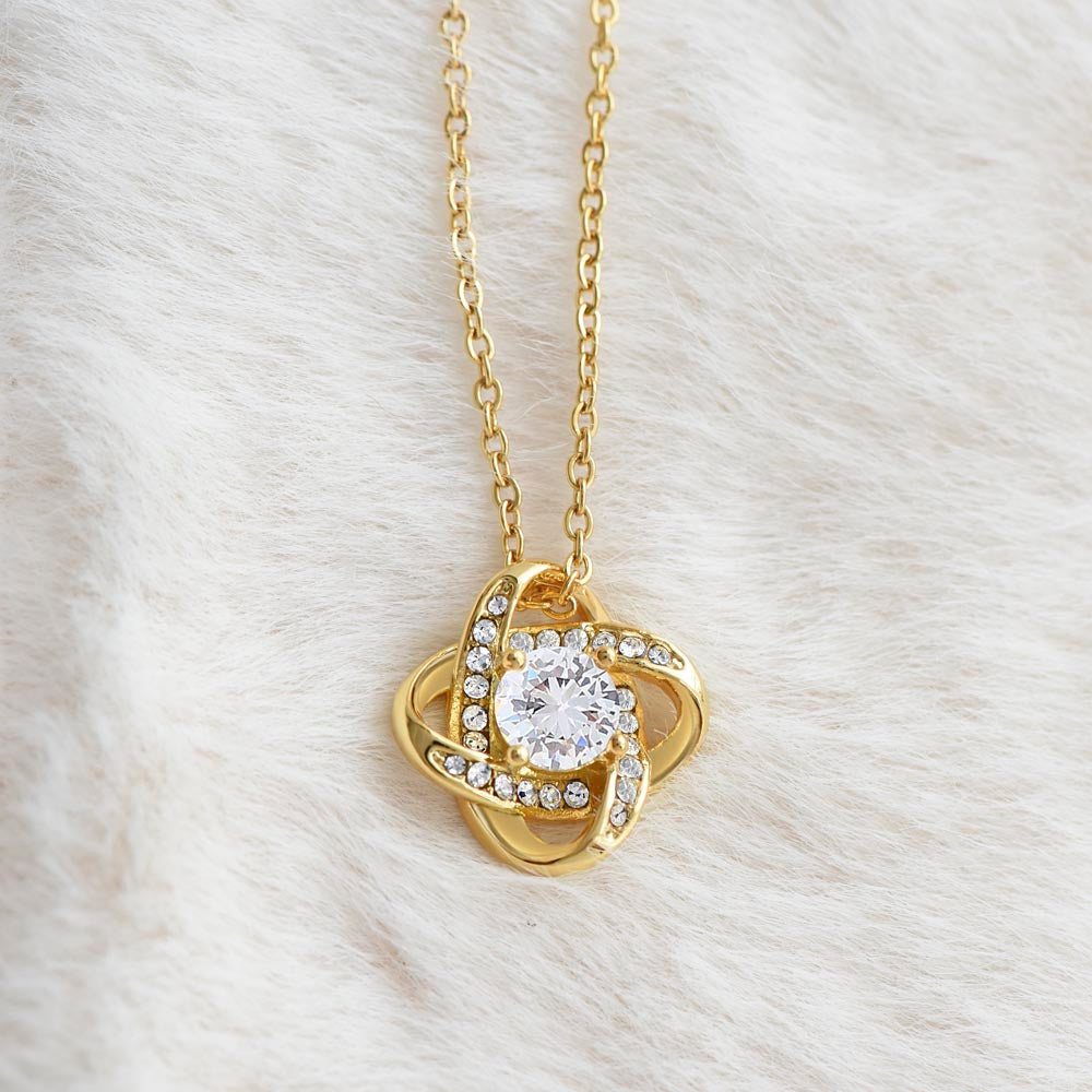 Love Knot Necklace Gift for Wife / Forever Yours