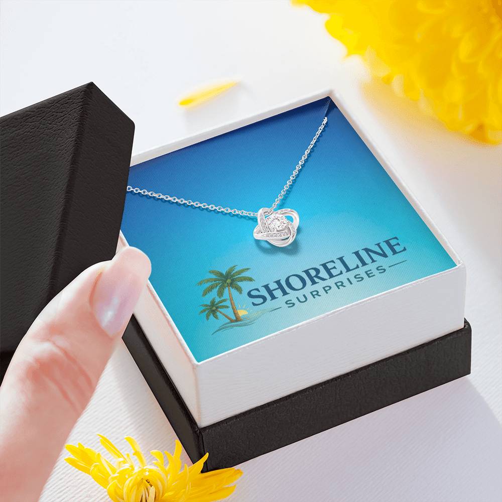 Coastal Love Knot Necklace – product detail 6