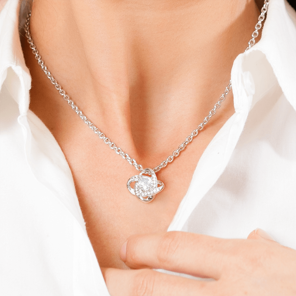 Love Knot Necklace Gift for Wife / Forever Yours