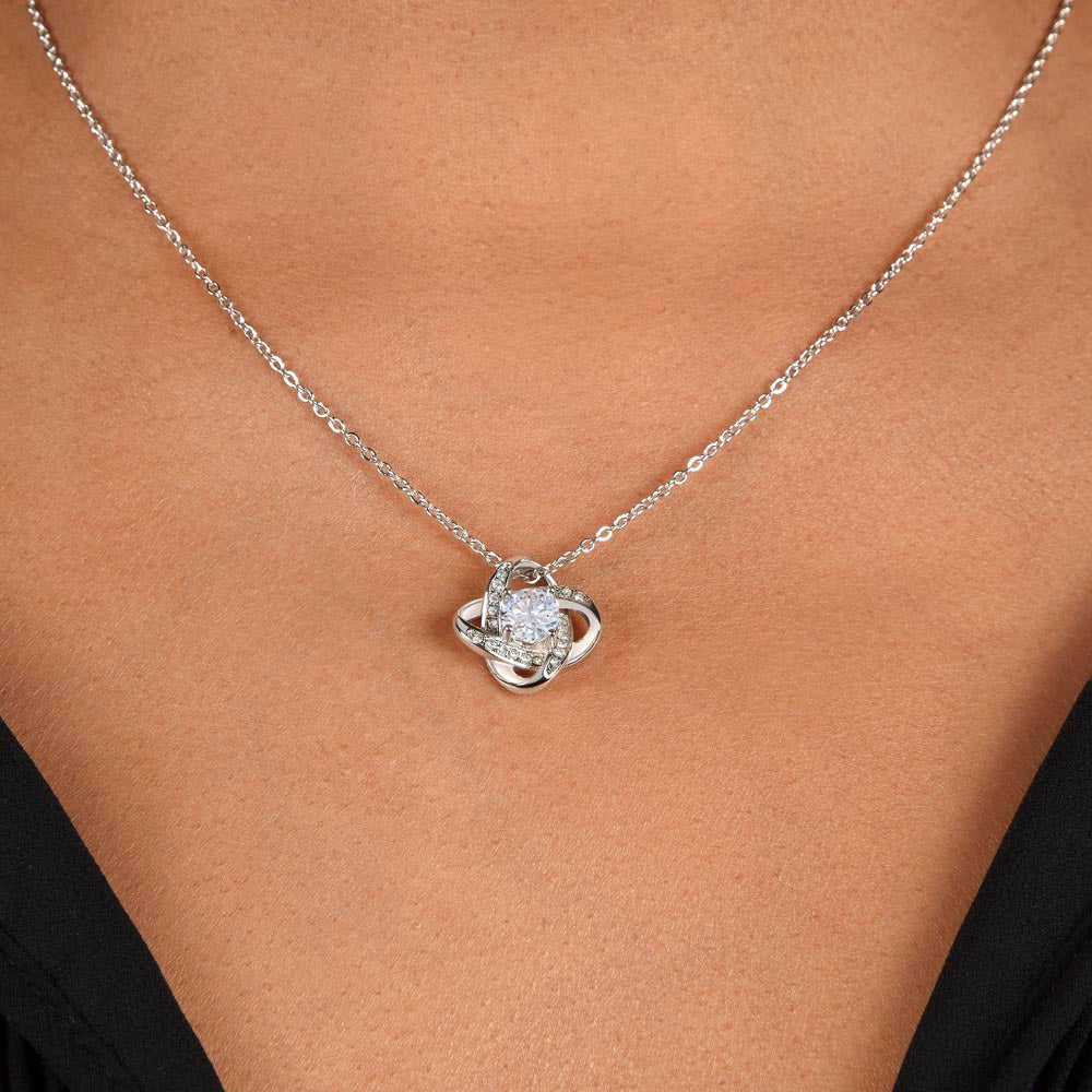 Coastal Love Knot Necklace – product detail 4