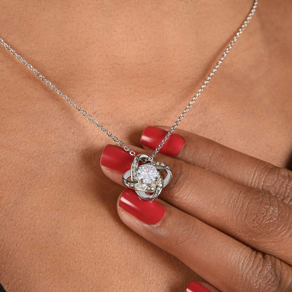 Coastal Love Knot Necklace – product detail 2