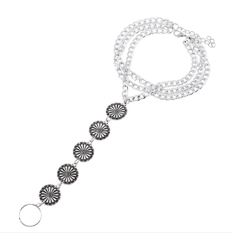 Vintage Floral Beach Anklet