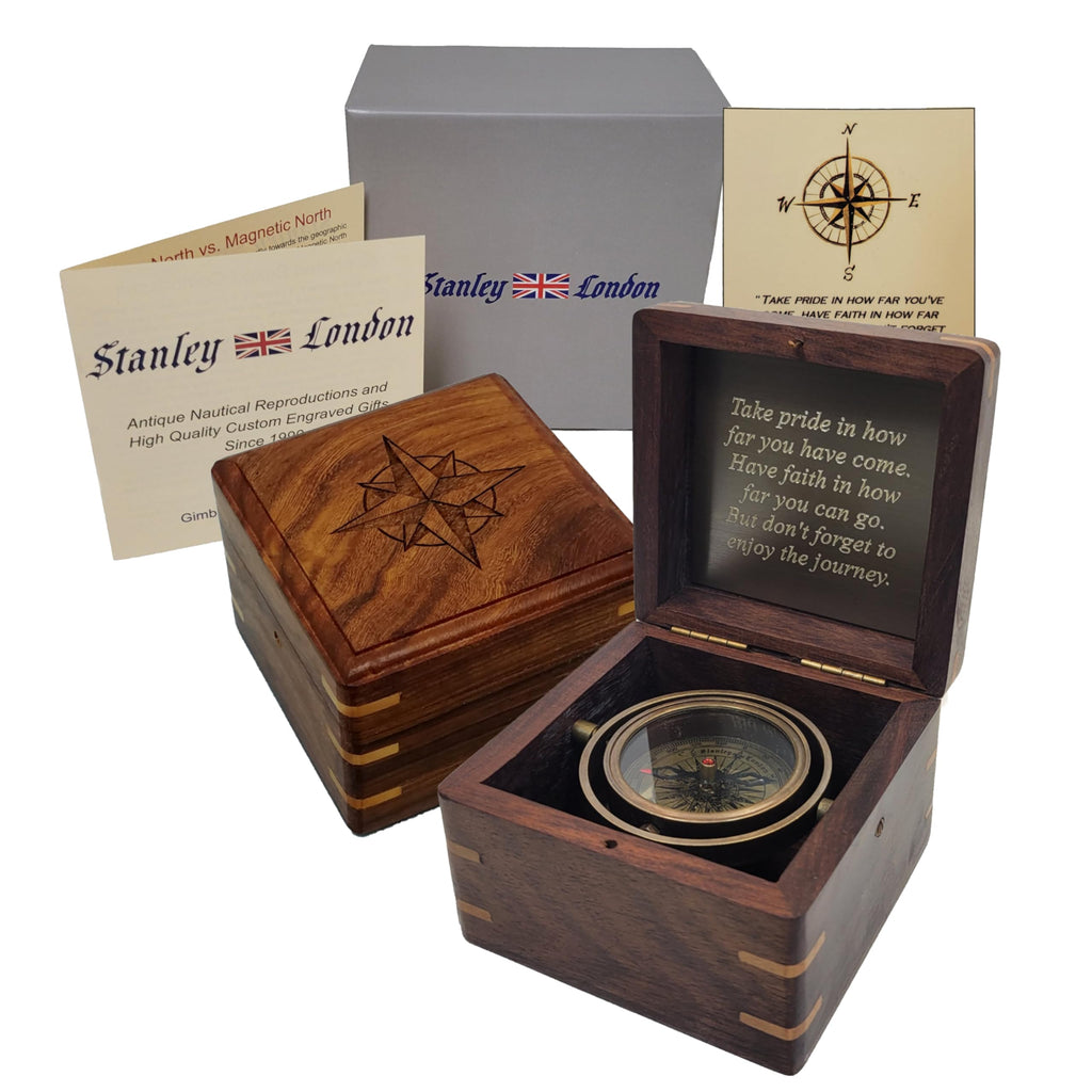 Legacy Engraved Compass Gift Box